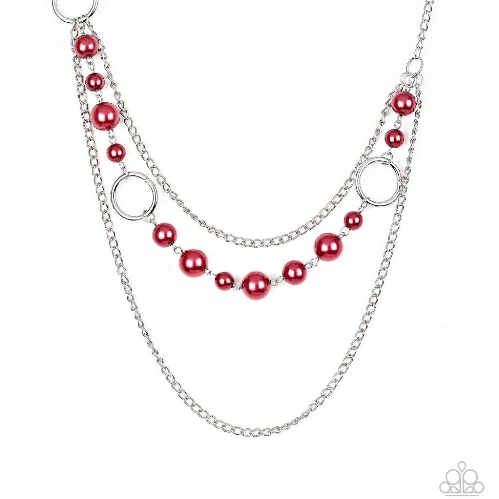 Party Dress Princess Red Necklace